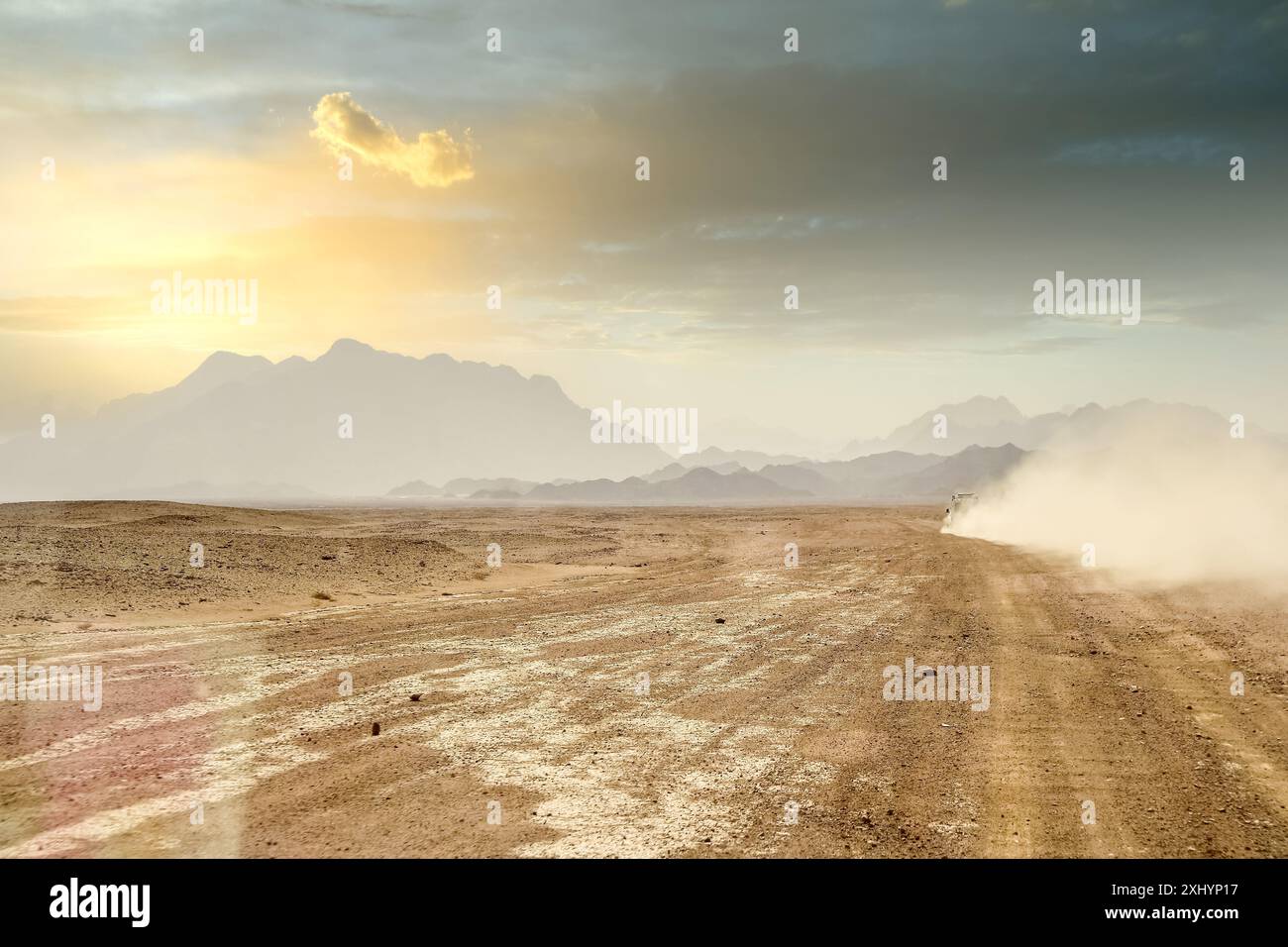 Bedouin Village, Oriental desert near Safafa, Egypt, Africa Stock Photo