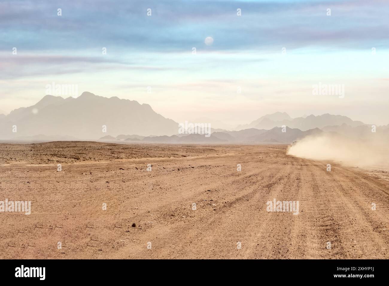 Bedouin Village, Oriental desert near Safafa, Egypt, Africa Stock Photo