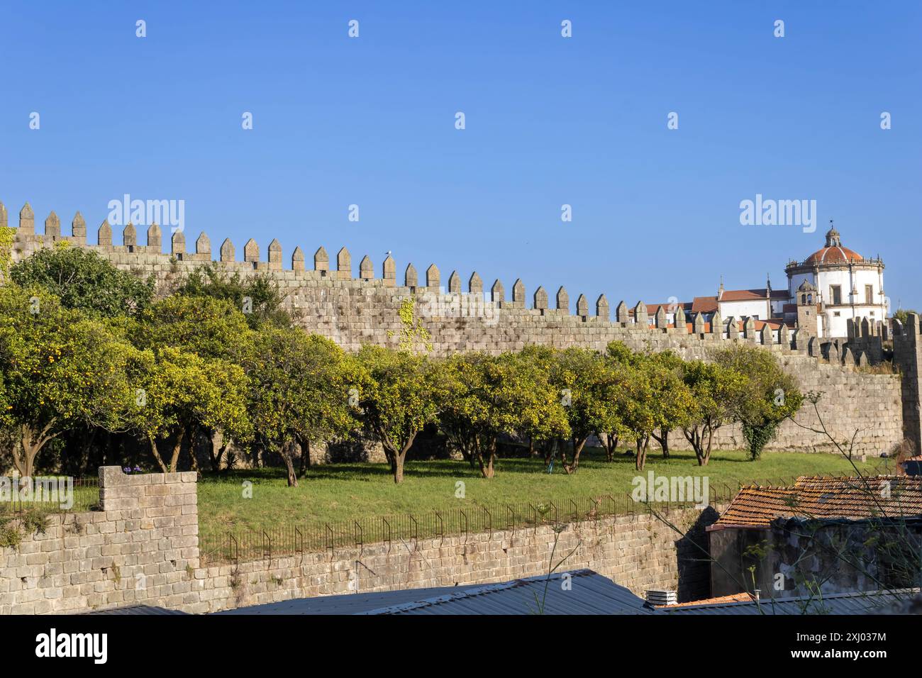 The Fernandina walls (Portuguese: Muralha Fernandina) of Porto as ...
