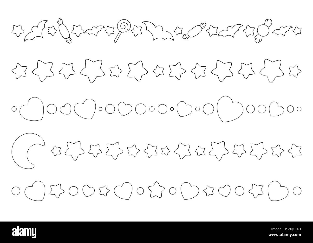 Underlines And Text Separators Vector Collection Isolated Vector Set Underlines and text separators vector collection isolated vector set