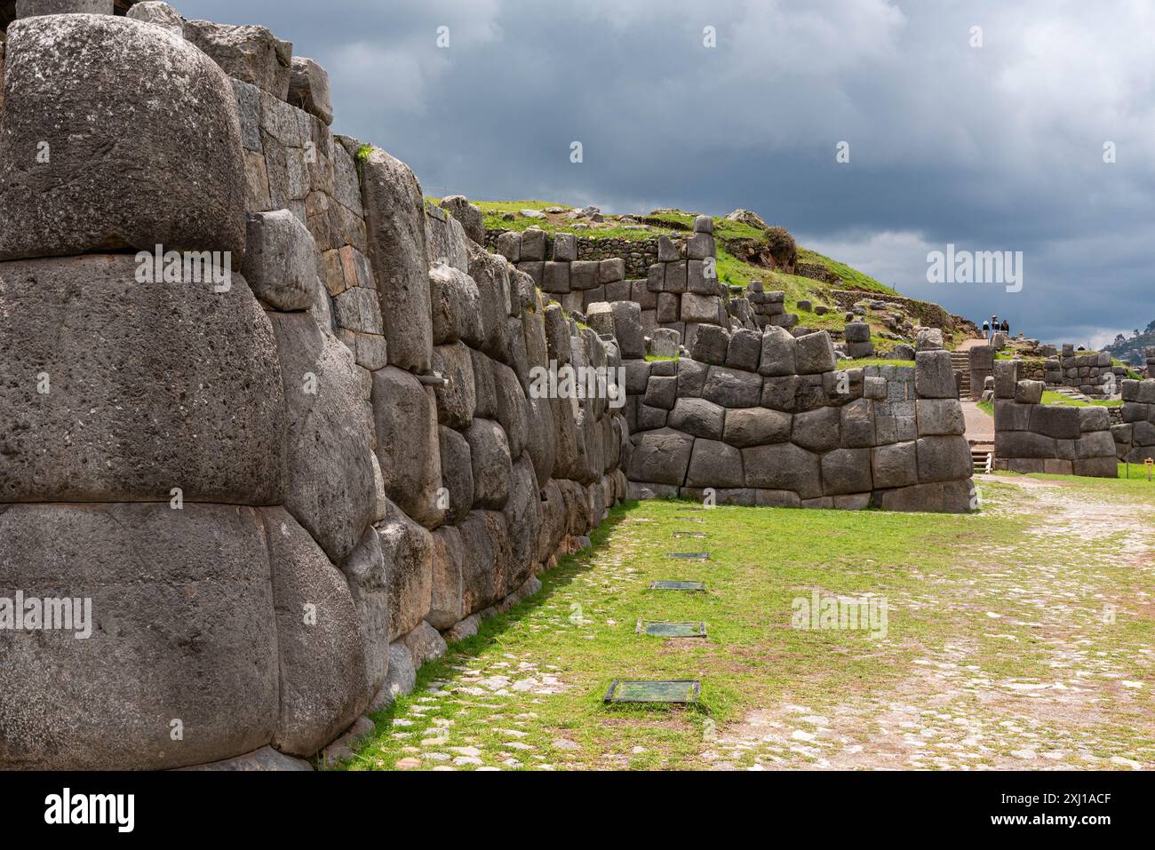 Llama sacsayhuaman peru hi-res stock photography and images - Alamy