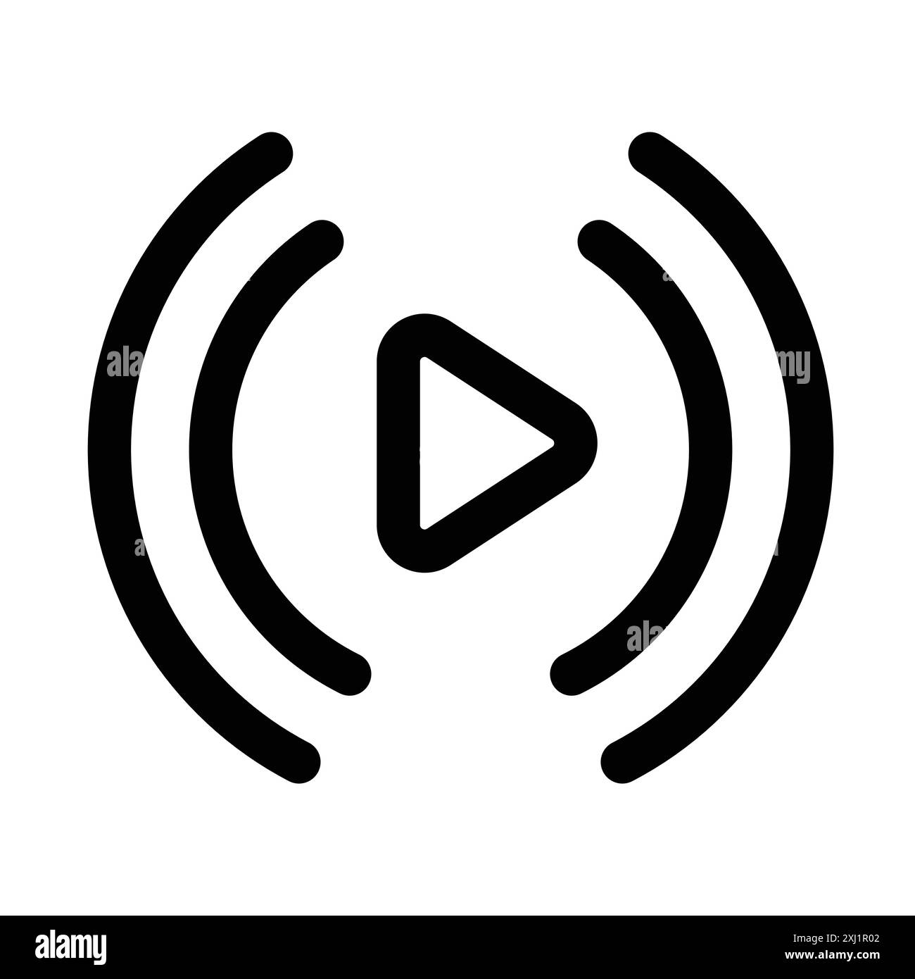 Live icon linear logo mark set collection in black and white for web ...