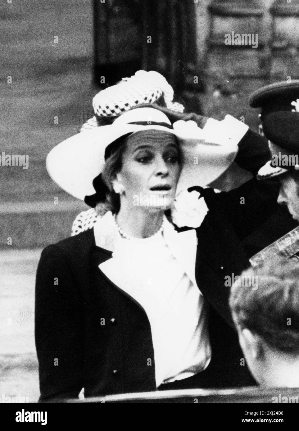 Anni' 80 Londra Archivio Storico Olycom/LaPresse Il principe Michael di Kent (Iver, 4 luglio 1942) è un membro della famiglia reale britannica, in quanto figlio di George, duca di Kent e di Marina di Grecia e quindi nipote di re Giorgio V del Regno Unito.È cugino di primo grado della regina Elisabetta II. Nella Foto: Maria Cristina di Kent, moglie di Michael di Kent Credit: LaPresse/Alamy Live News Stock Photo