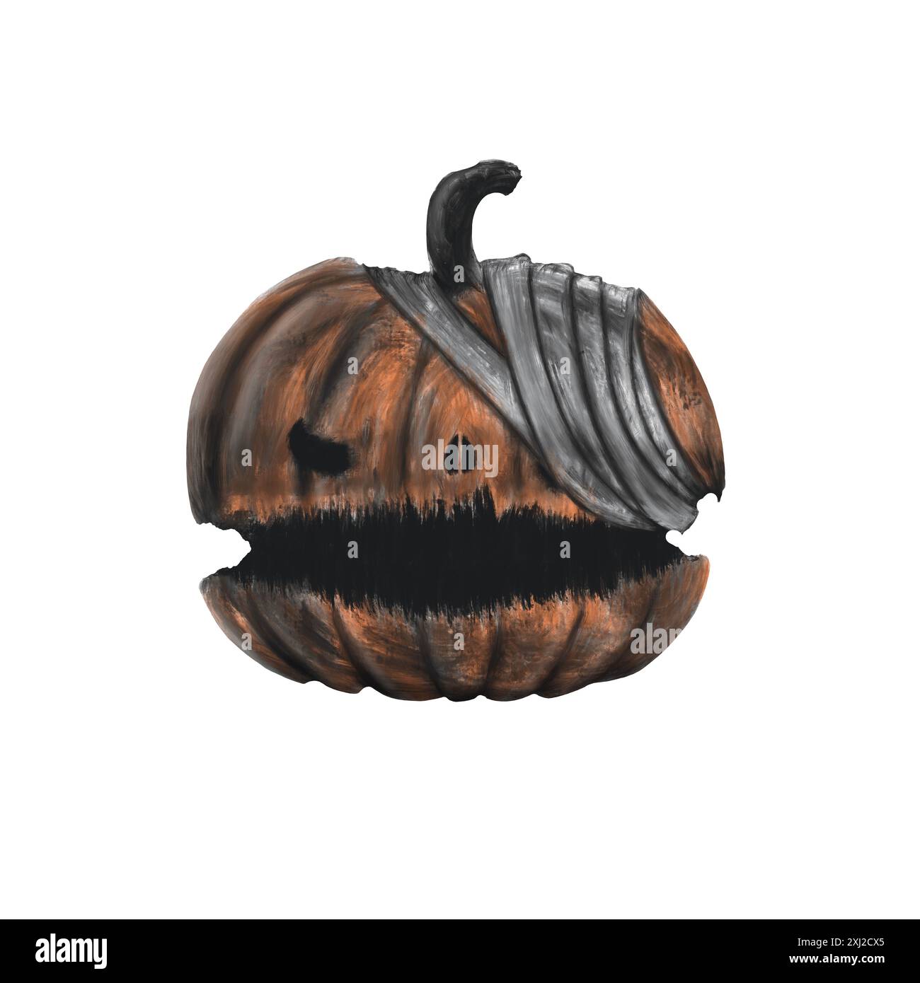 Halloween pumpkin illustration hi-res stock photography and images - Alamy