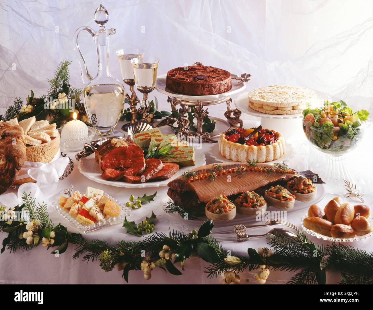Meat buffet table party hi-res stock photography and images - Alamy