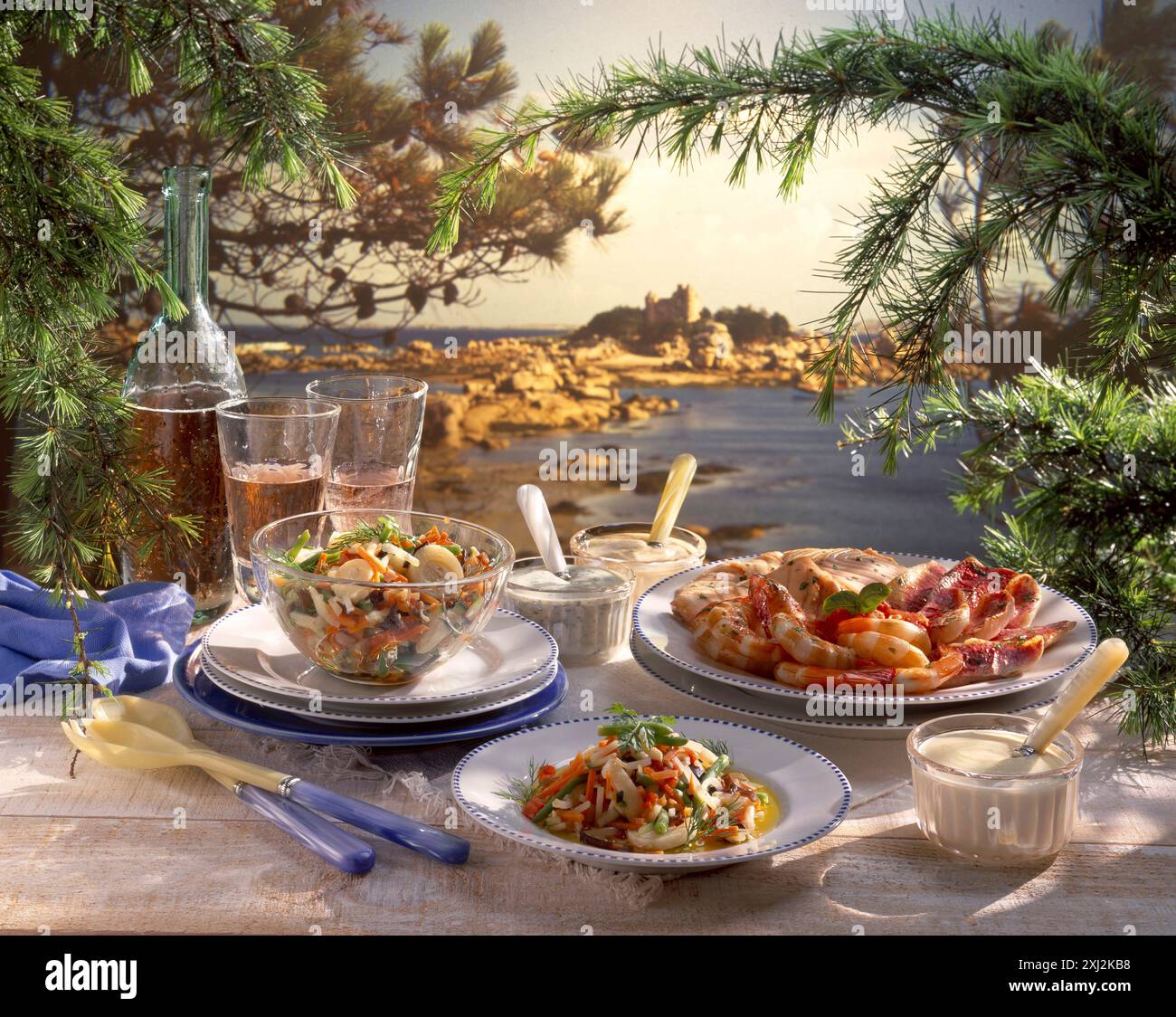 Seaside seafood menu hi-res stock photography and images - Alamy, image size:1300x1124