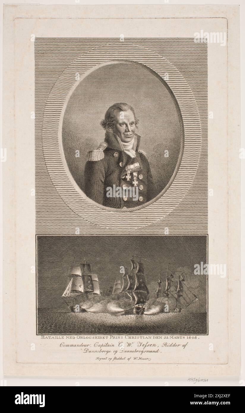 Commander captain c w jessen hi-res stock photography and images - Alamy