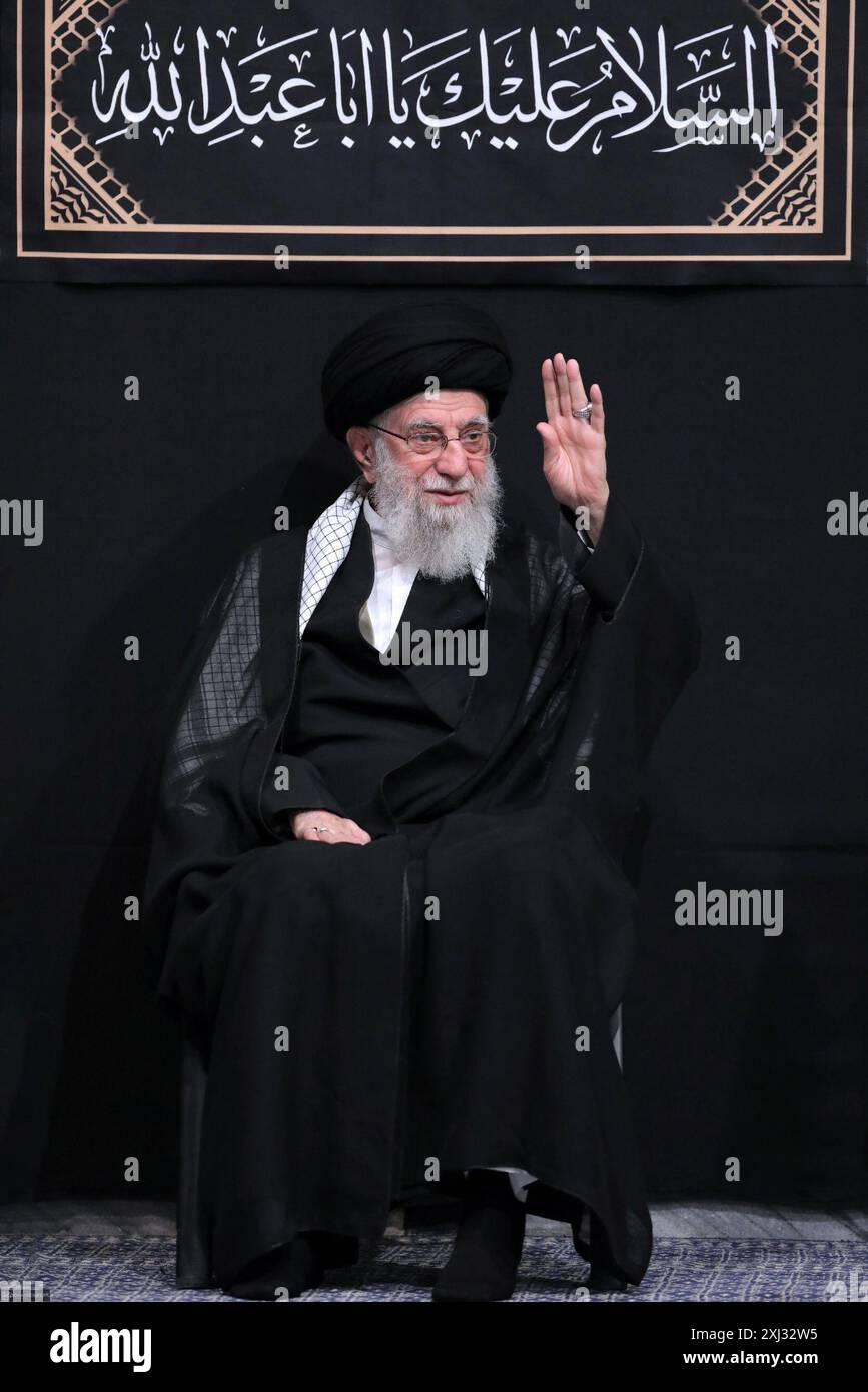Tehran, Iran. 16th July, 2024. Iranian Supreme Leader Ayatollah ALI