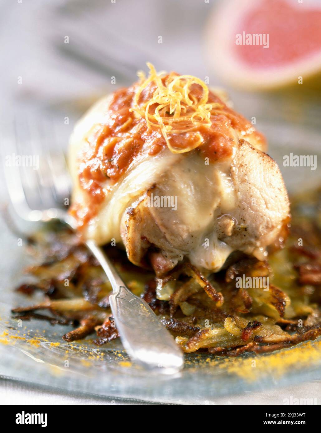 Potato stuffed meat cheese hi-res stock photography and images - Alamy