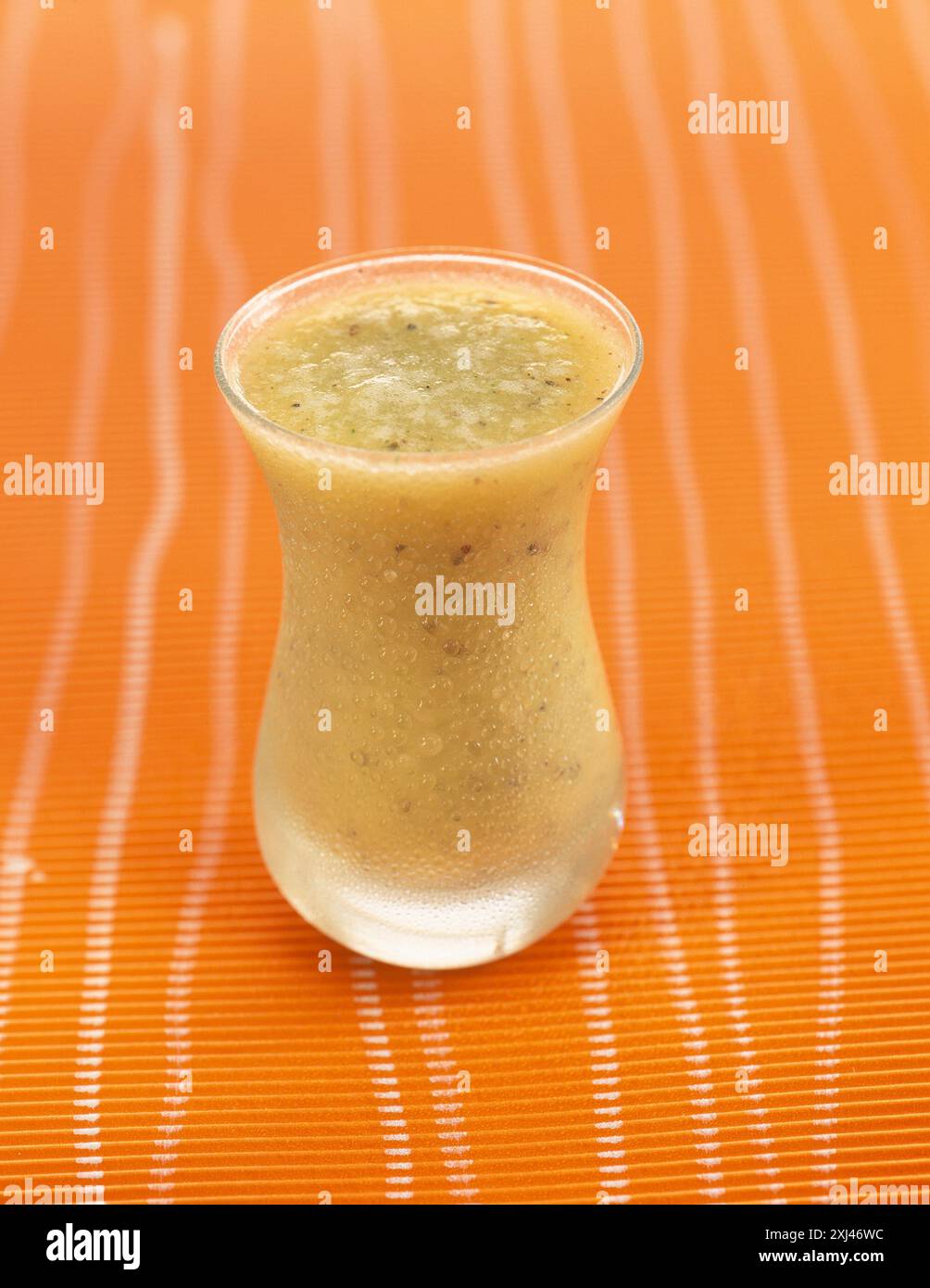 Kiwi , lime and banana milk shake Stock Photo - Alamy