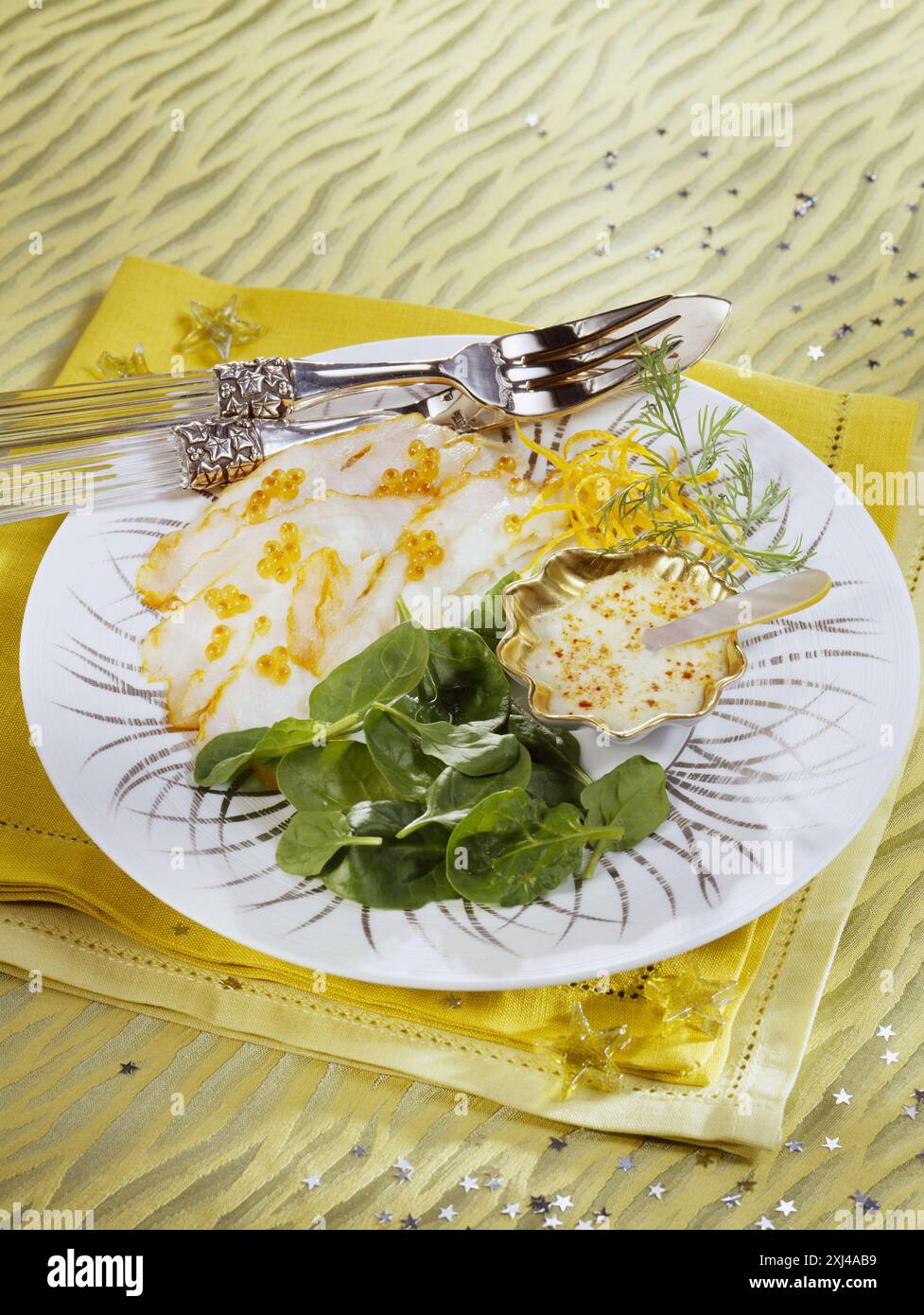 Haddock Roe Orange roe hi-res stock photography and images - Alamy