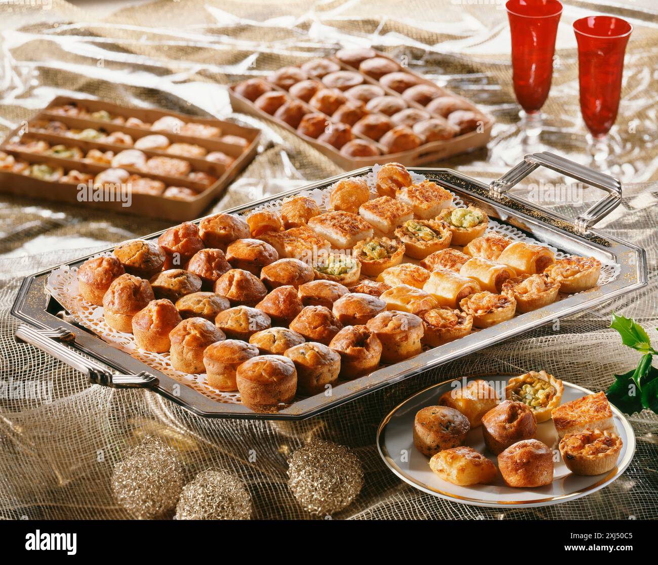 Assorted Finger Sweets Small assorted finger food hi-res stock photography and images - Alamy