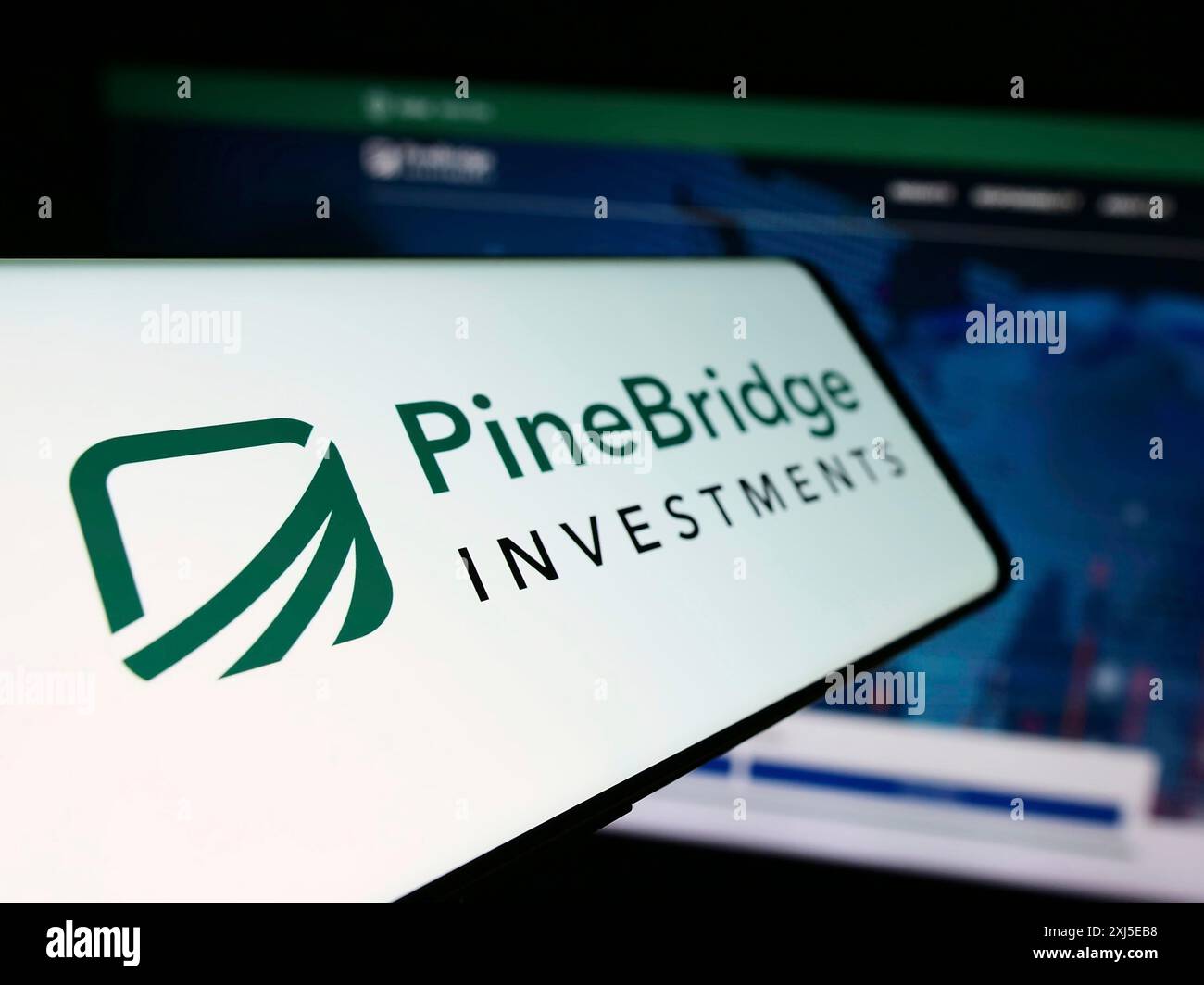Pinebridge logo hi-res stock photography and images - Alamy