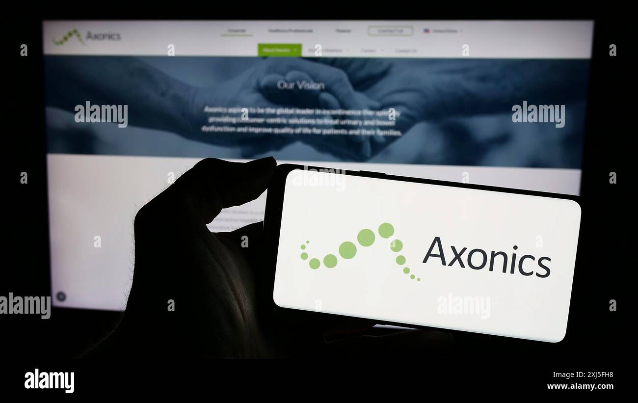 Axonics logo hi-res stock photography and images - Alamy