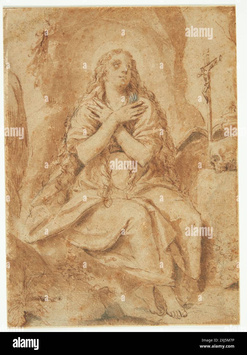 Repentant depicted hi-res stock photography and images - Alamy