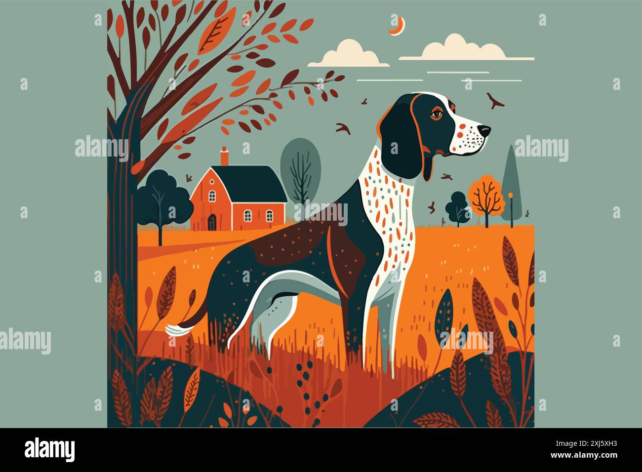 Fresh Look at Scandinavian Folk Art Dog Hi Res Stock Photography And Images