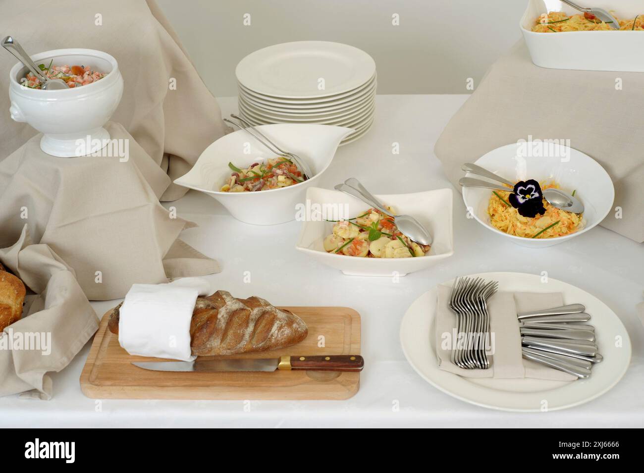 Party buffet table selection hi-res stock photography and images - Alamy
