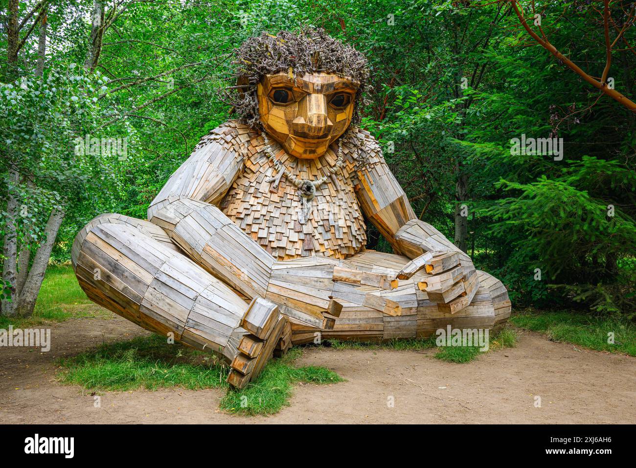 Bainbridge Island, WA, USA - July 15, 2024; Full view of Pia the ...