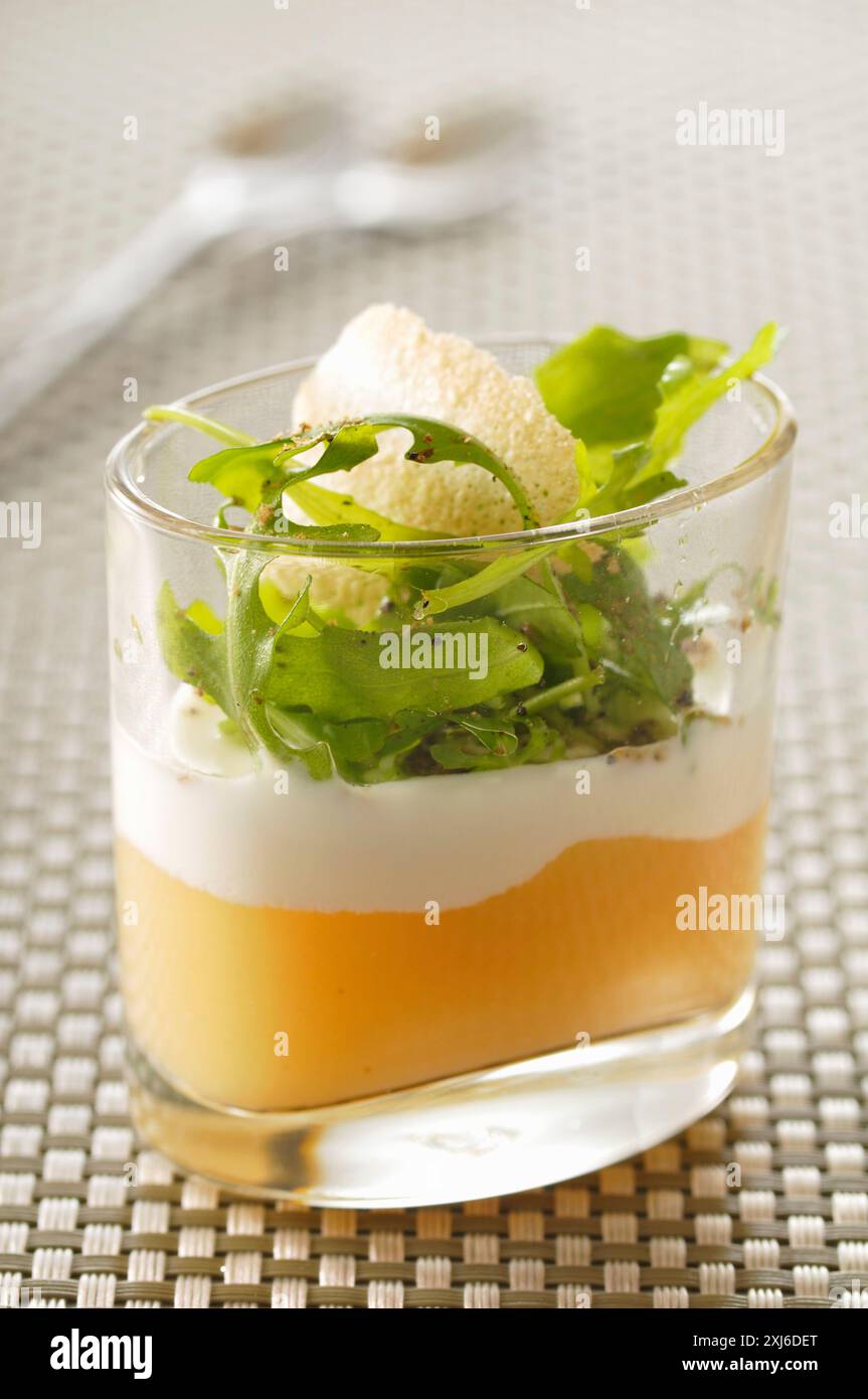 Goat's cheese mousse hi-res stock photography and images - Alamy