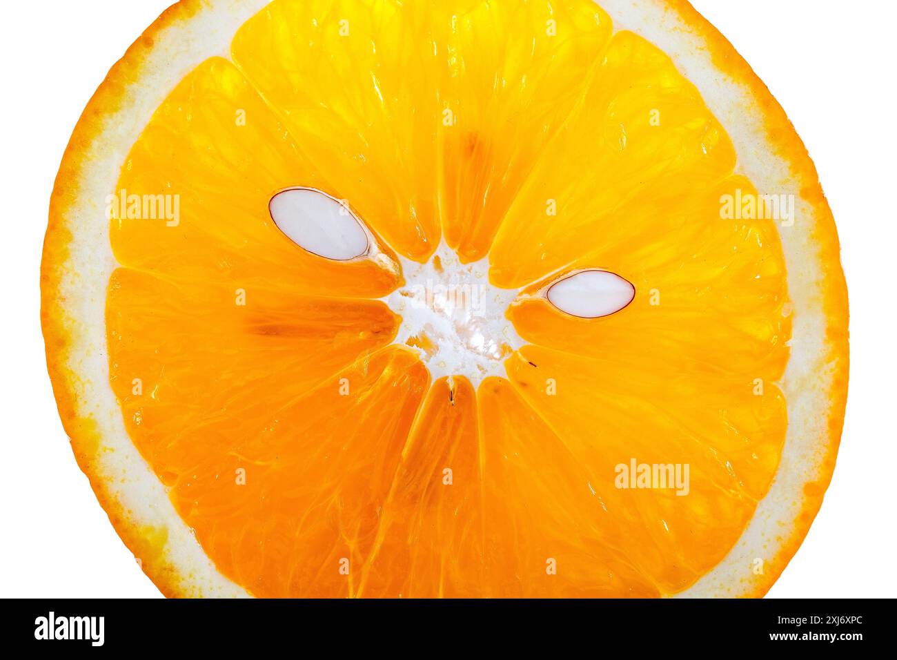 Close up shot orange white hi-res stock photography and images - Alamy