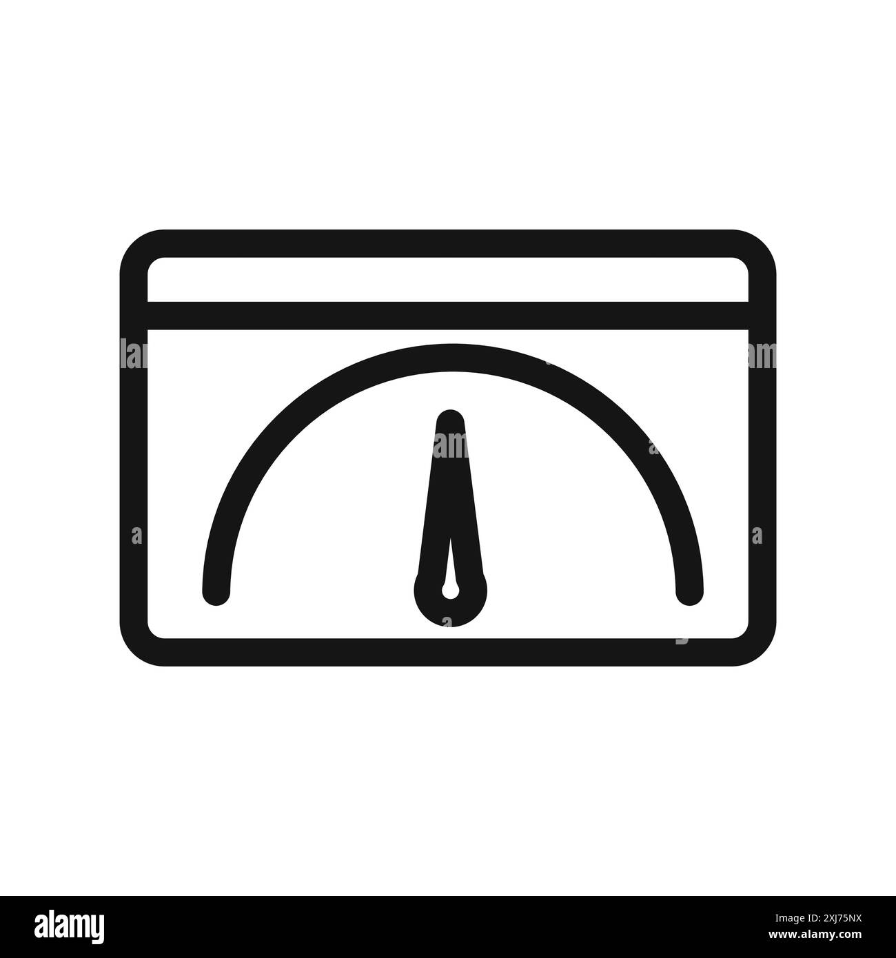 Page speed icon vector line logo mark or symbol set collection outline ...