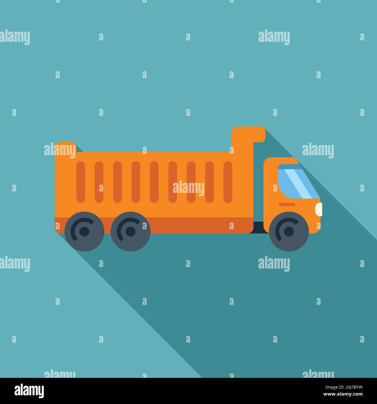 Transporting construction materials Stock Vector Images - Alamy