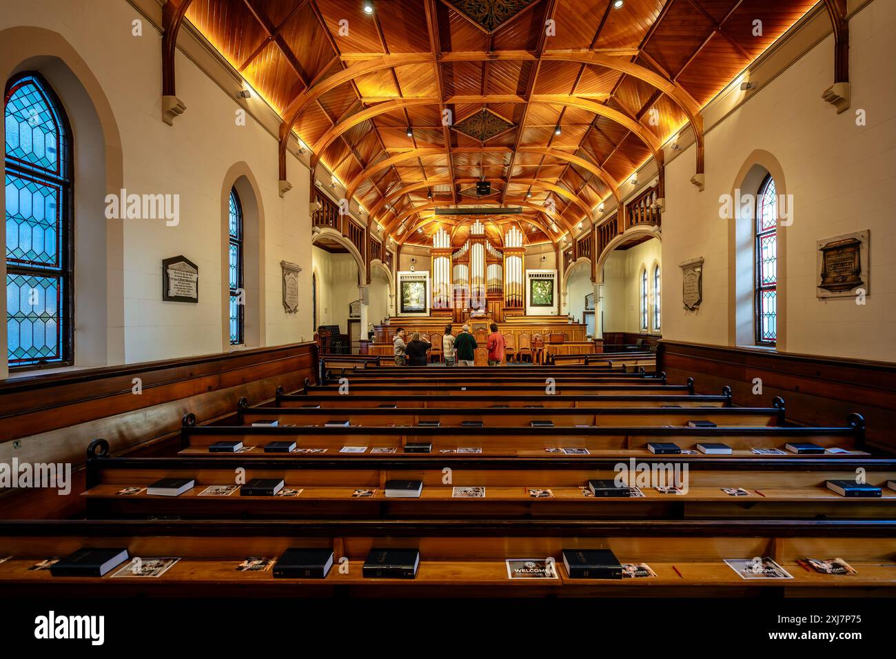 Brisbane, QLD, Australia - Ann Street Presbyterian Church interior ...