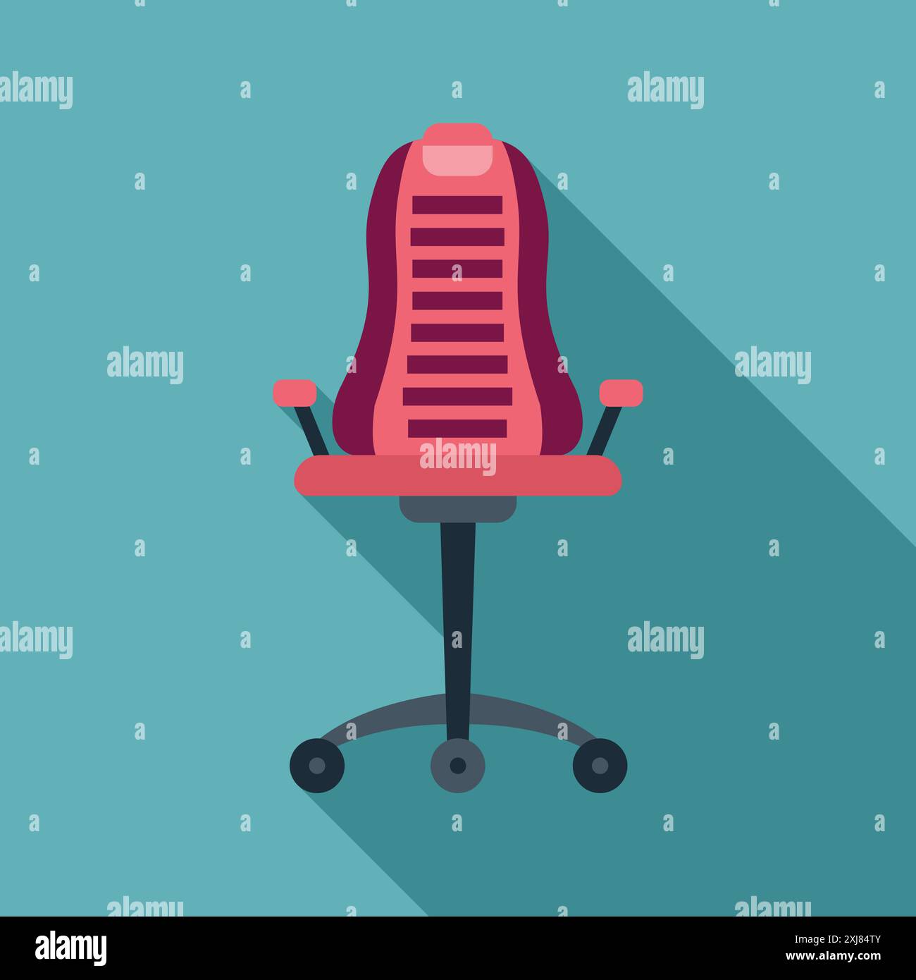 Ergonomic office chair designed to provide comfortable support and ...