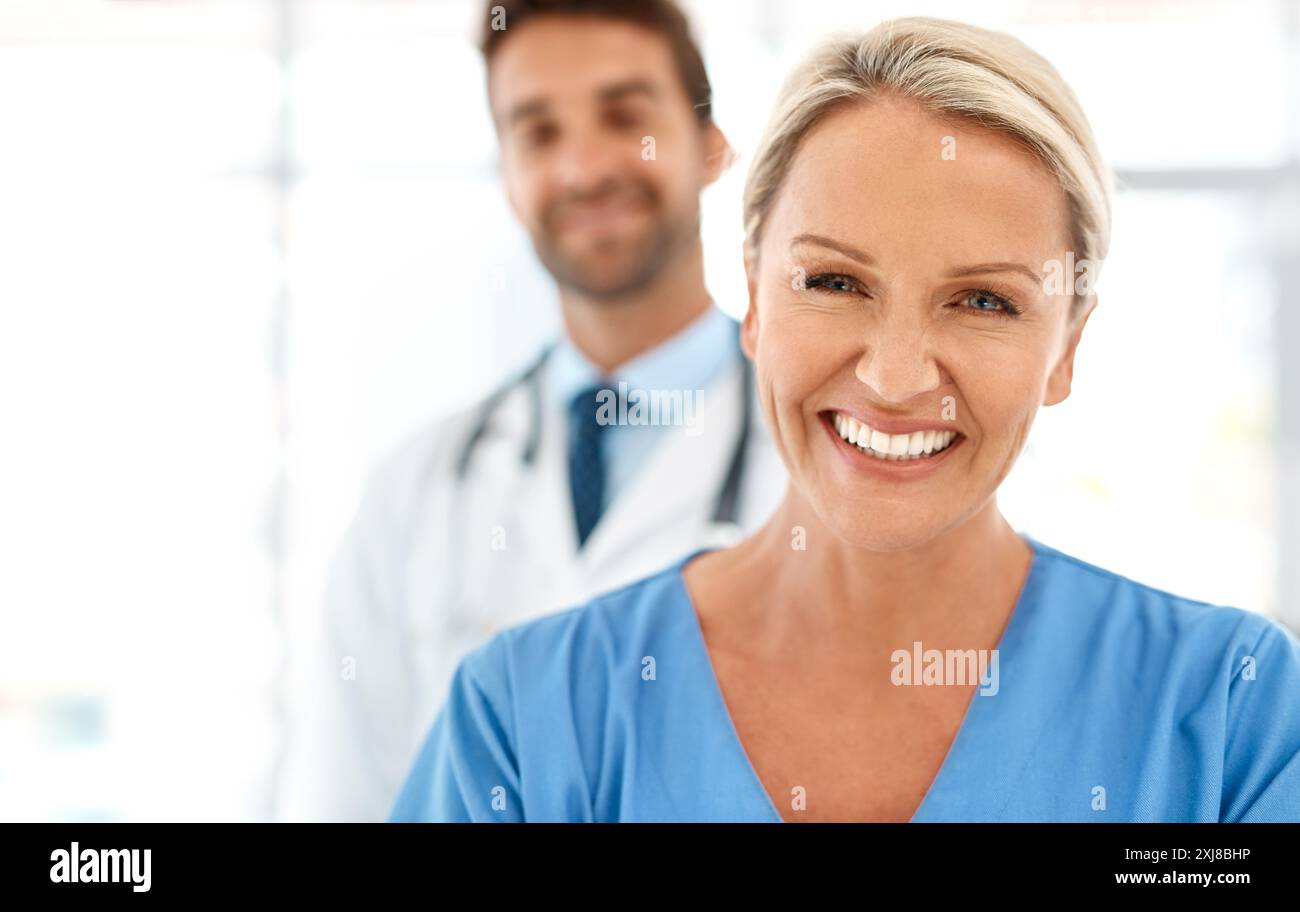 Portrait leader smile collaboration hi-res stock photography and images ...