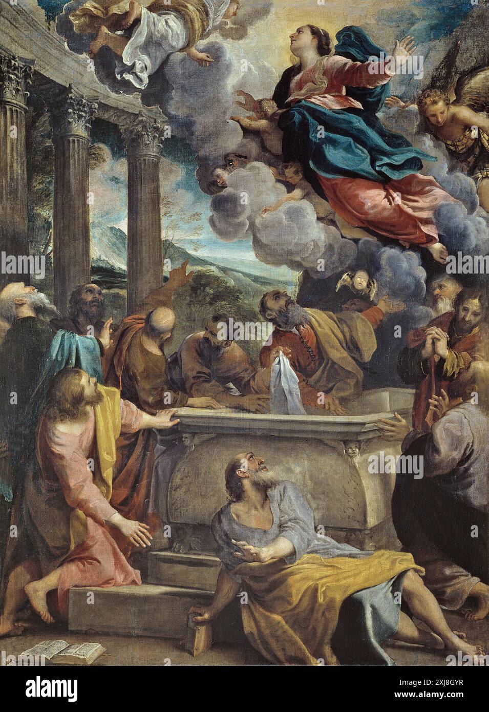 Assumption of mary painting hi-res stock photography and images - Alamy