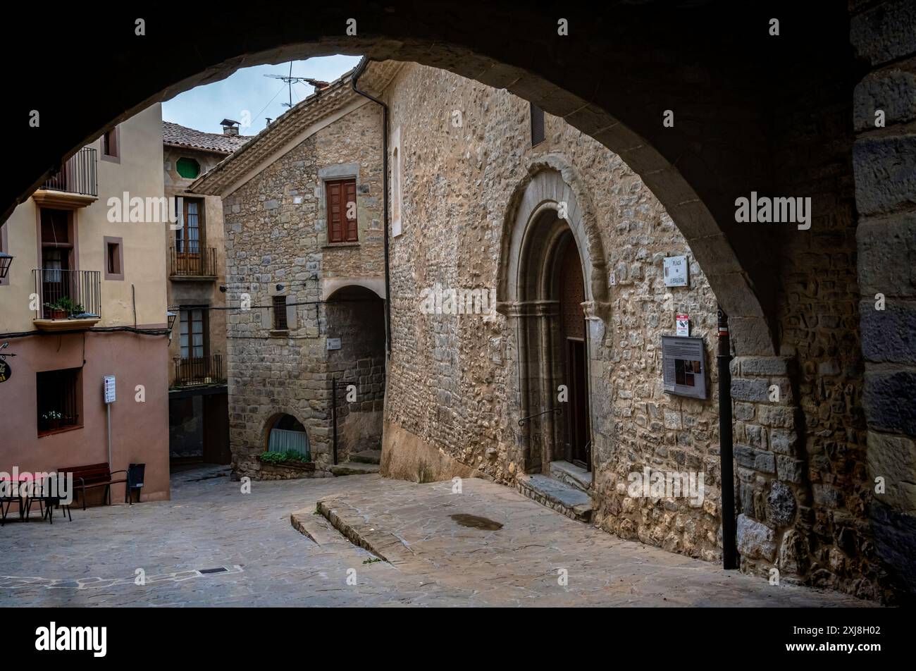 Sant Llorenç de Morunys, Lleida, Spain. July 2023 Stock Photo