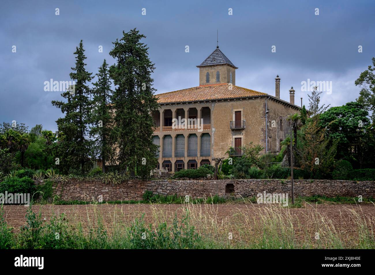 La Moretona, Moia, Catalonia, Spain. July 2023 Stock Photo