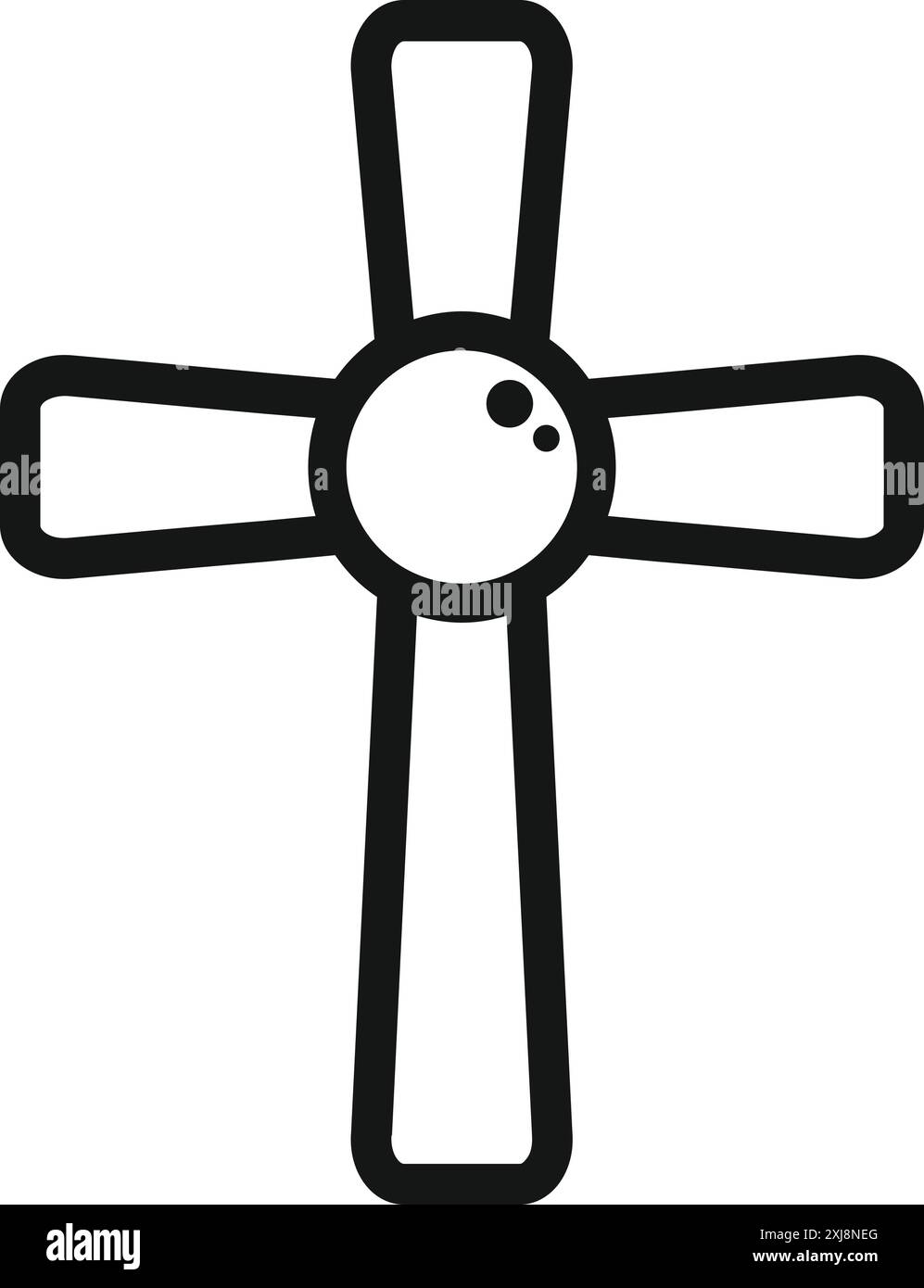 Simple yet powerful symbol of ancient egyptian beliefs, representing