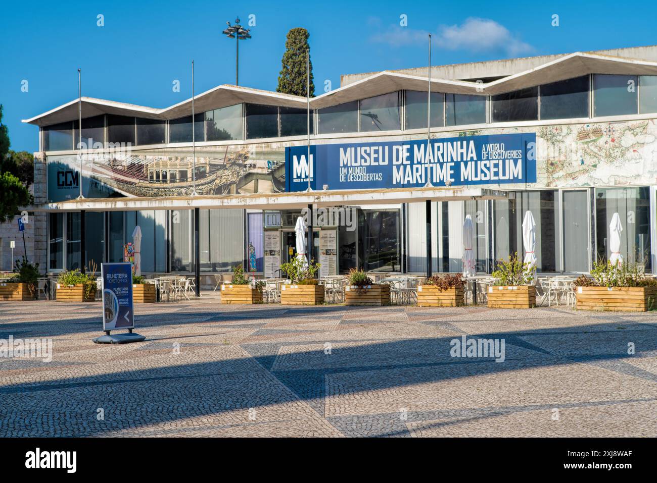 Lisbon Portugal - 16 June 2024 .  The Navy Museum (Portuguese: Museu de Marinha) is a maritime museum in Lisbon, dedicated to all aspects of the histo Stock Photo
