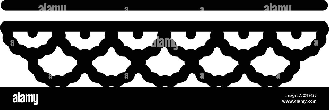 Icon for lace,lacework Stock Vector Image & Art - Alamy