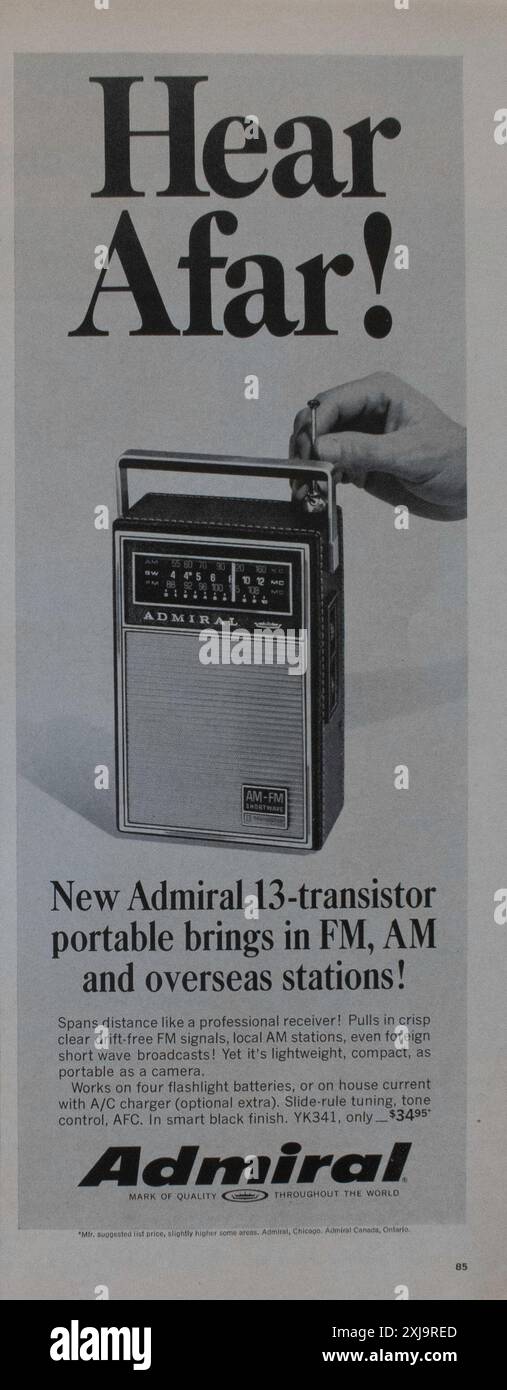 Transistor radio 1960s hi-res stock photography and images Transistor radio 1960s hi-res stock photography and images