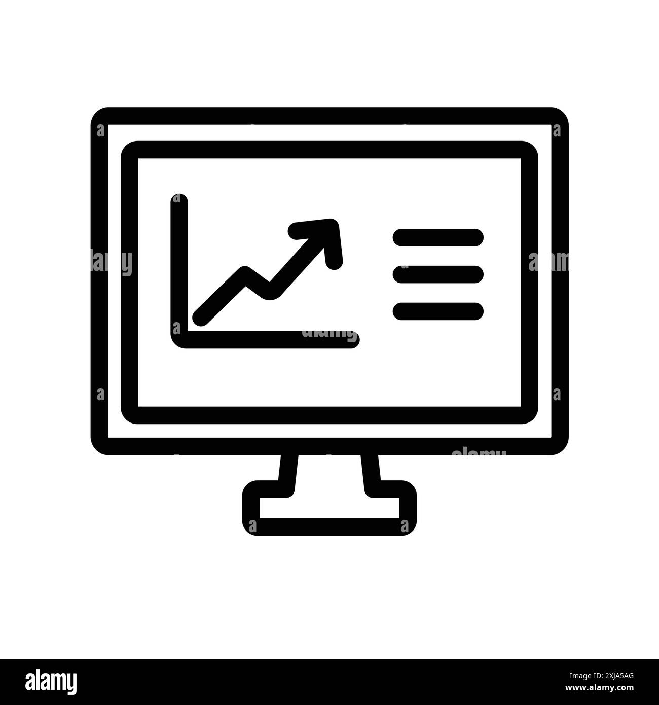 Data analysis clipboard diagram Black and White Stock Photos & Images ...