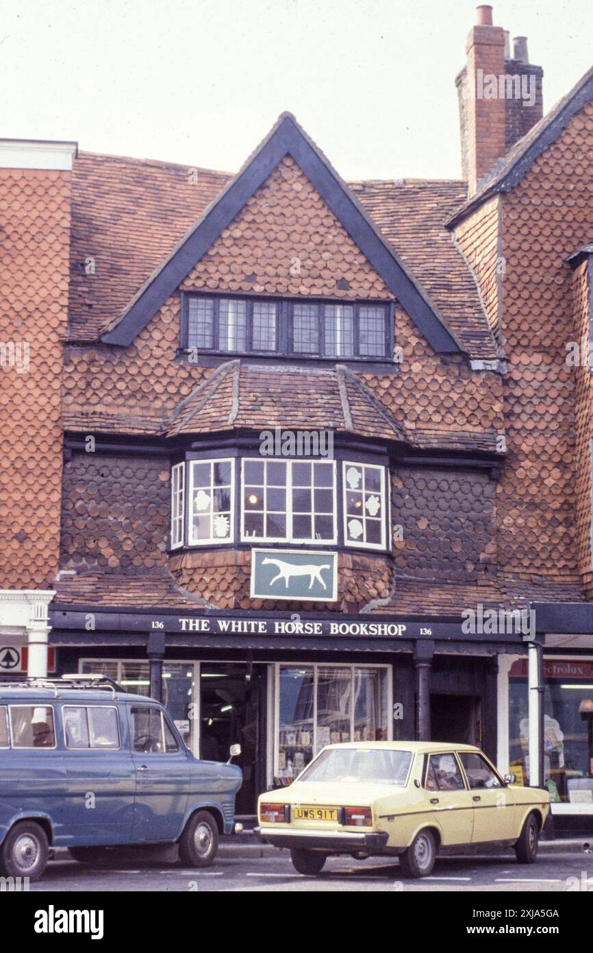 The White Horse Bookshop, Marlborough, 1979 Stock Photo - Alamy