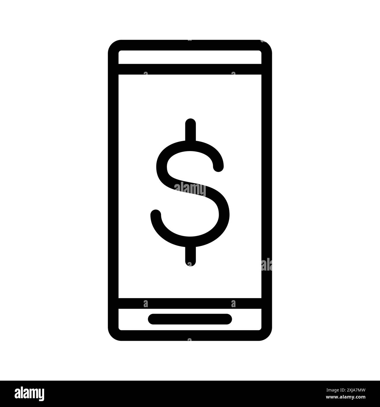 Payment method icon set in thin line outline style and linear vector sign Stock Vector