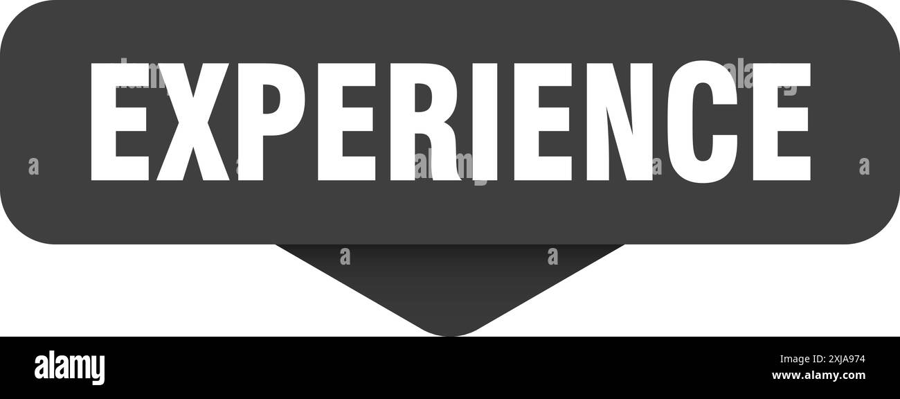 experience sticker. experience sign on transparent background ...