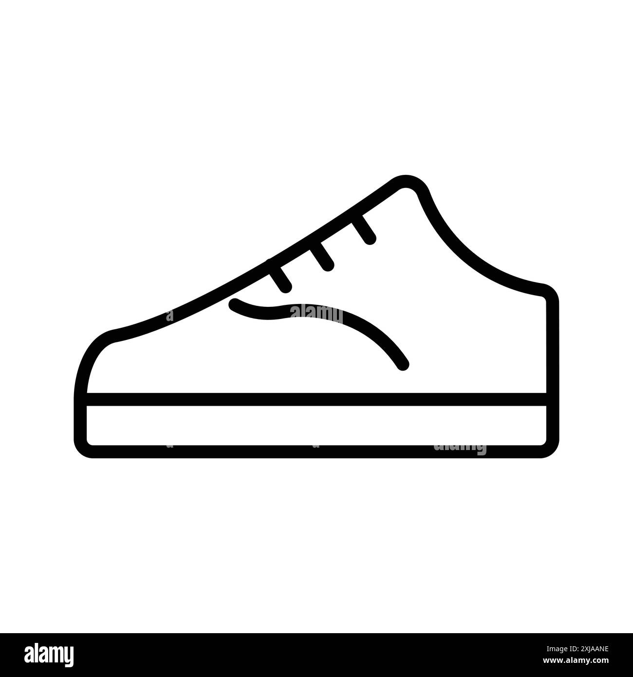 Men Shoes Icon set in thin line outline style and linear vector sign ...