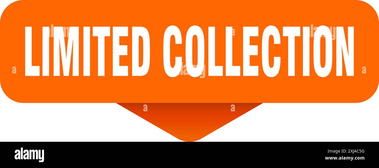 limited collection sticker. limited collection sign on transparent ...