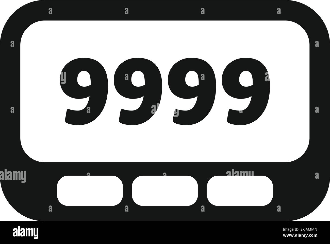 9999 Stock Vector Images - Alamy