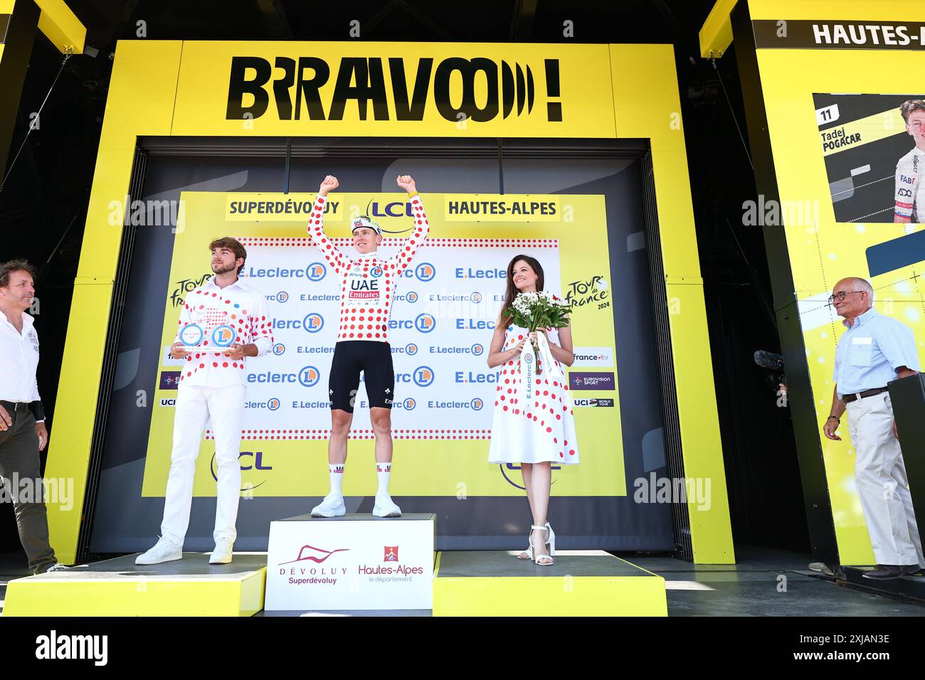 France 17 July 2024 Slovenian Tadej Pogacar Of UAE Team Emirates france-17-july-2024-slovenian-tadej-pogacar-of-uae-team-emirates