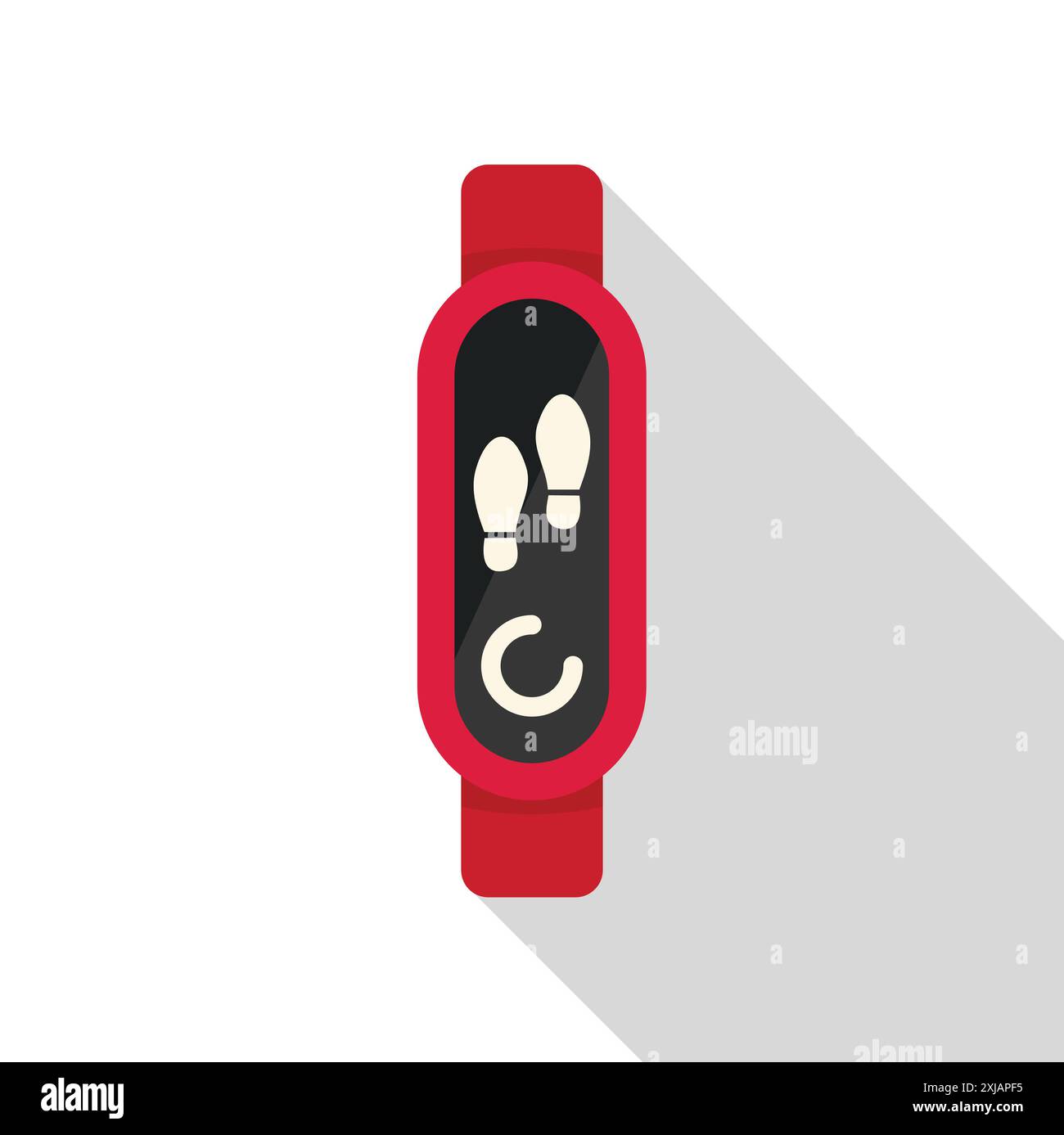Fitness tracker showing steps and calories burned encouraging a