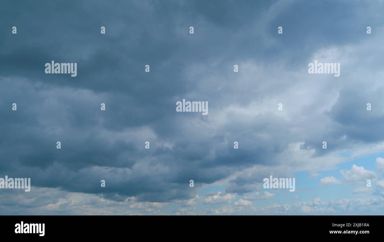 Time lapse stormy clouds rolling hi-res stock photography and images ...