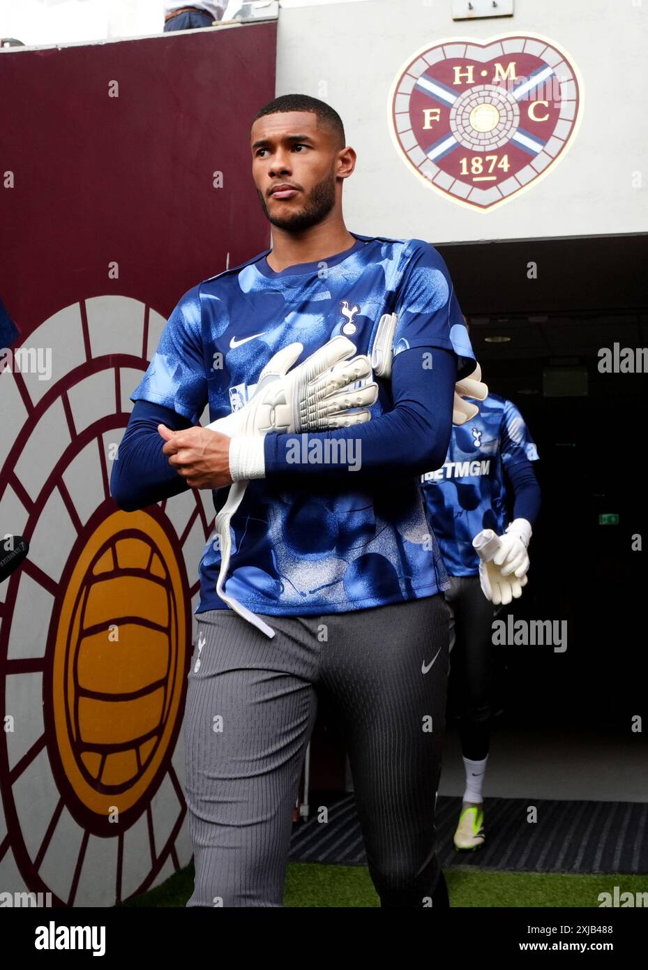 Tottenham Hotspur goalkeeper Brandon Austin before the pre-season ...