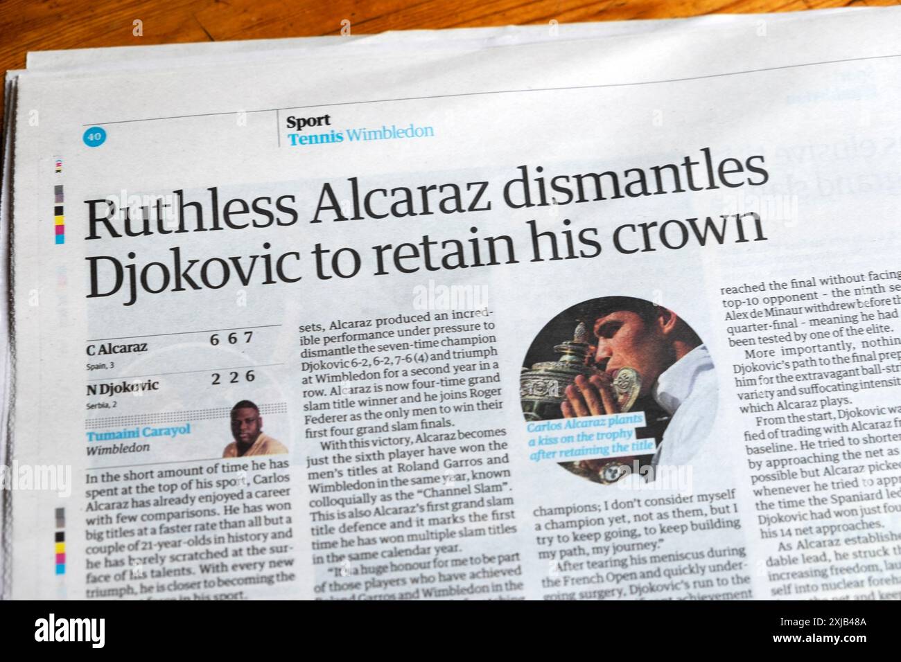 Wimbledon 2024 djokovic hires stock photography and images Alamy