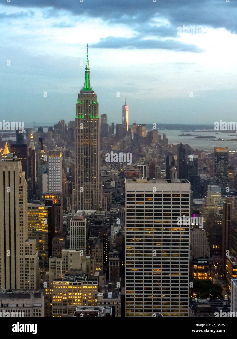 New york from the top hi-res stock photography and images - Alamy