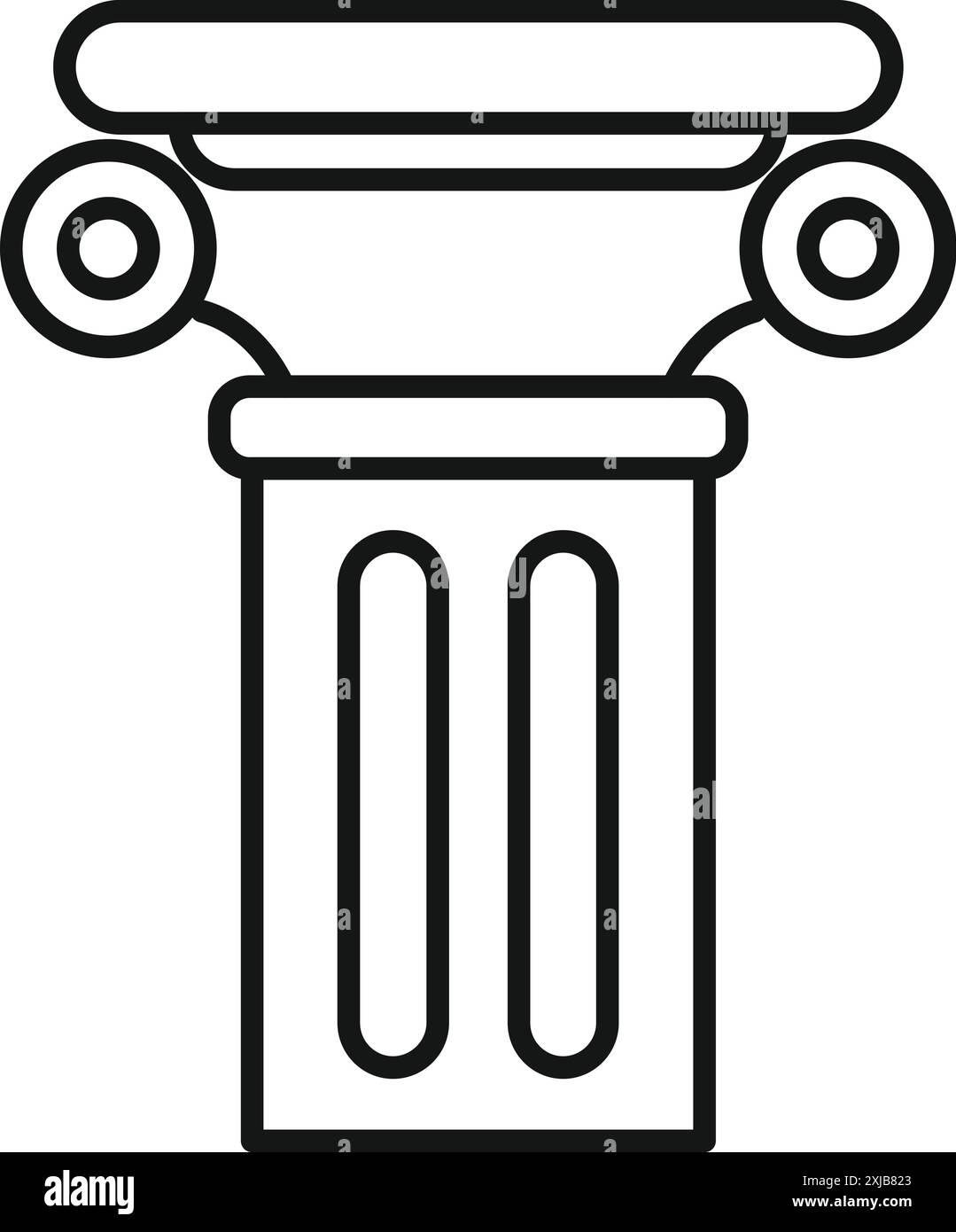 Ancient column is embodying classical architecture and ancient greek ...